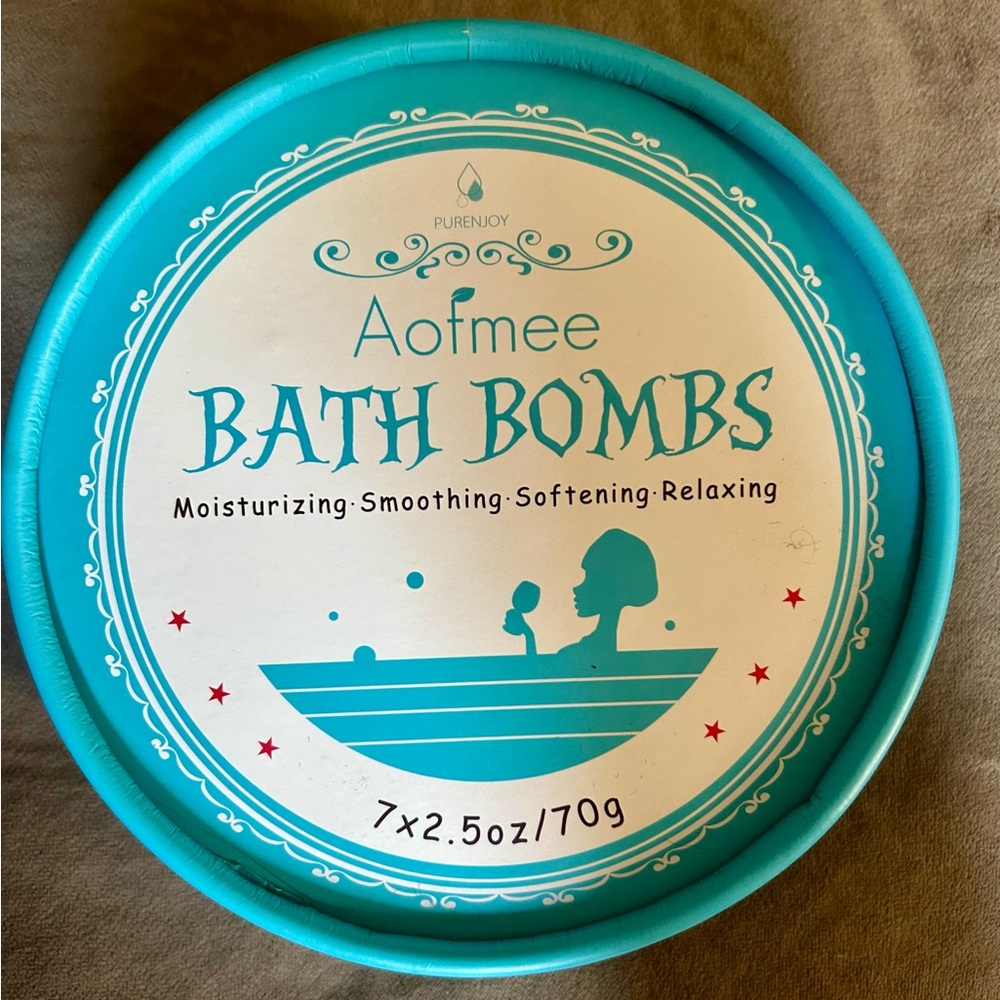 Aofmee Bath Bombs Set Bath Salt Balls Self Care for Women - Picture 5 of 8